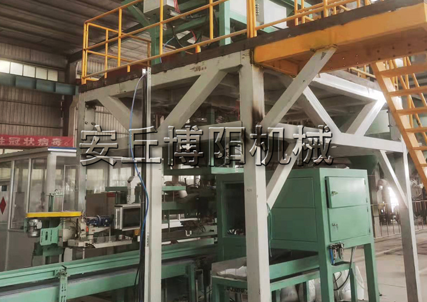 安丘博陽機械復(fù)合肥全自動包裝機實現(xiàn)包裝碼垛自動化