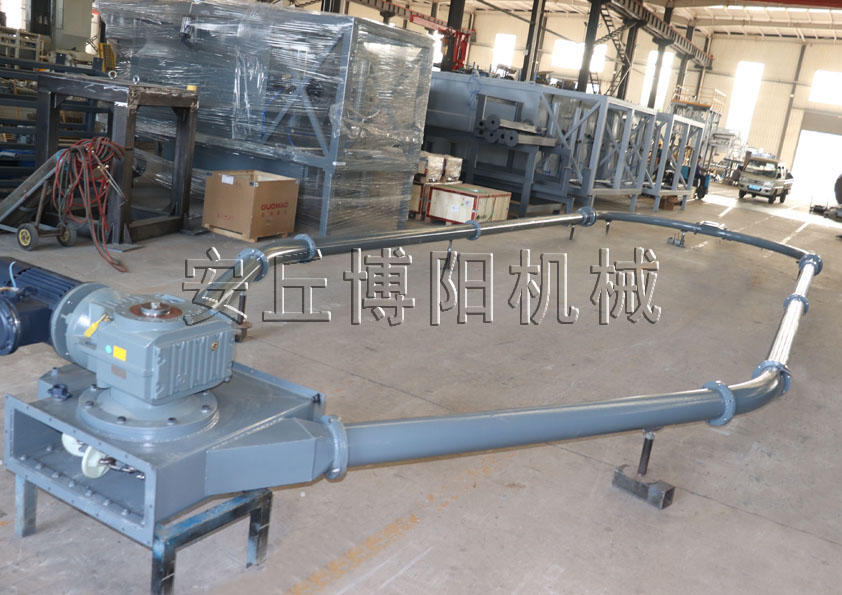 耐火材料管鏈?zhǔn)捷斔蜋C的工作流程是什么呢？